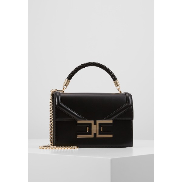 Elisabetta Franchi MONOCHROME SATCHEL Torebka nero EF151H00T