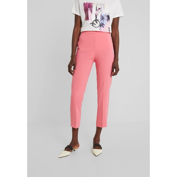 Pinko BEA PANTALONE Spodnie materiałowe rosa P6921A03Z