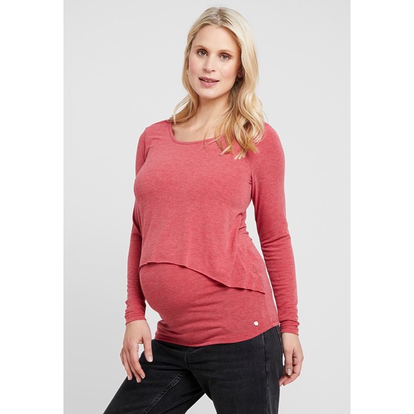 Esprit Maternity NURSING Bluzka z długim rękawem red ES929G0C2