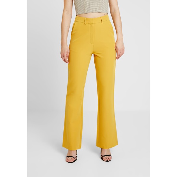 4th & Reckless EXCLUSIVE MARIANNA TROUSER Spodnie materiałowe yellow 4T021A00S