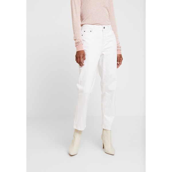 Kaffe MARLY STRAIGHT Jeansy Relaxed Fit white KA321A07W