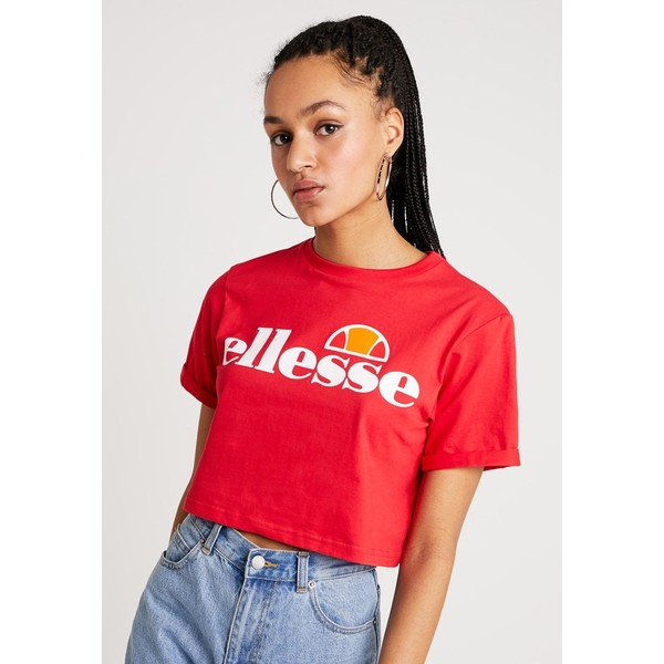 Ellesse ALBERTA T-shirt z nadrukiem red EL921D01W