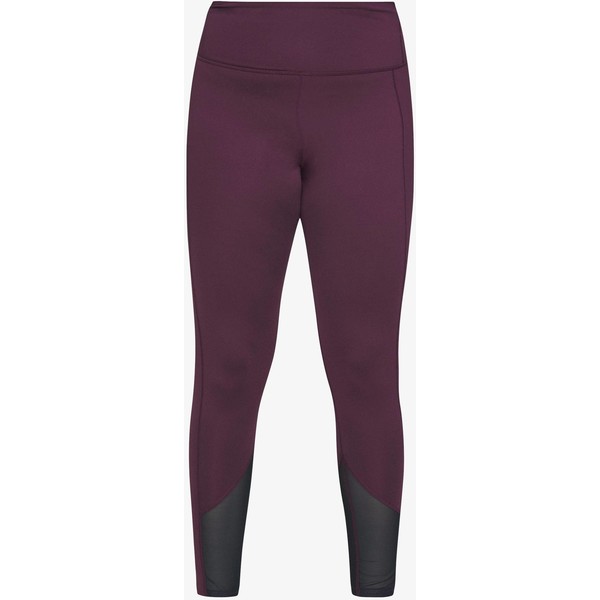 Wolf & Whistle EXCLUSIVE LEGGINGS WITH PANELS Legginsy plum WOC41E017
