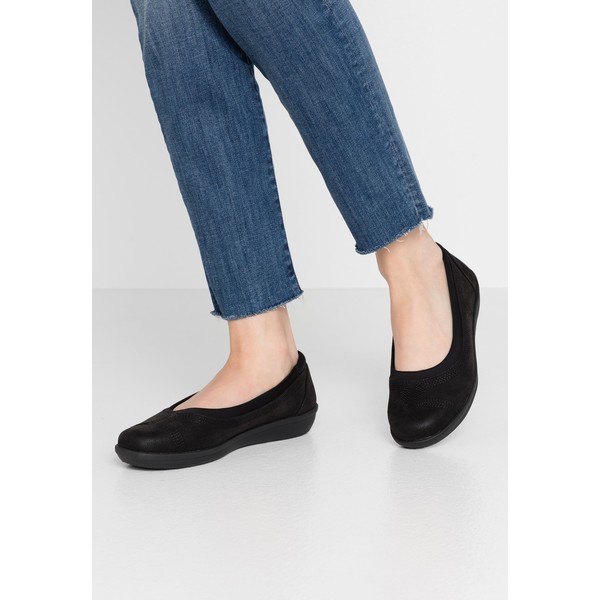 Cloudsteppers by Clarks AYLA LOW Baleriny black CLS11A006