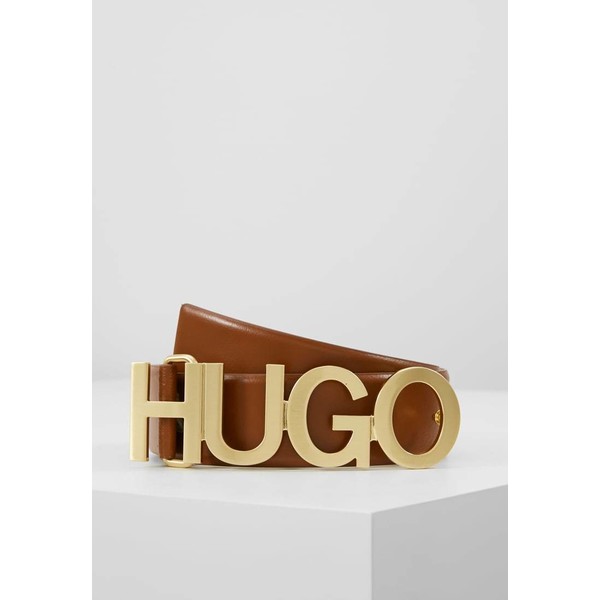 HUGO ZULA BELT Pasek cognac HU751D00M