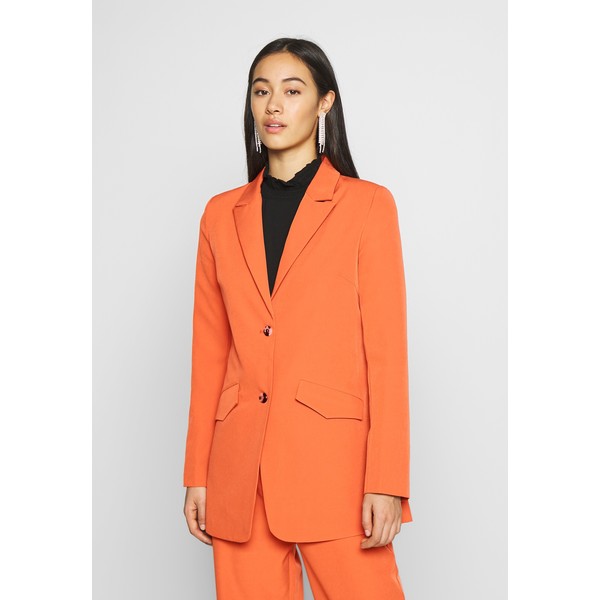 Fashion Union PECHE Krótki płaszcz orange FAA21G016