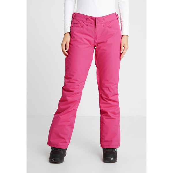 Roxy BACKYARD Spodnie narciarskie beetroot pink RO541E03J