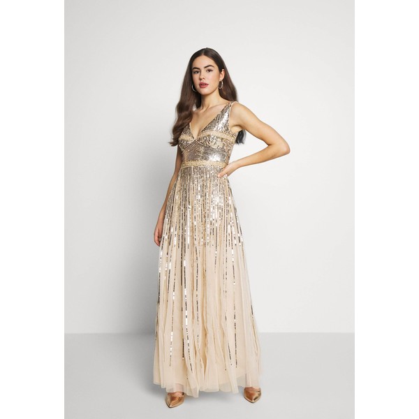 Lace & Beads MEDUSA MAXI Suknia balowa gold LS721C0C1