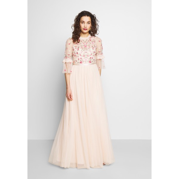 Needle & Thread BUTTERFLY MEADOW BODICE MAXI DRESS Suknia balowa pink NT521C07T