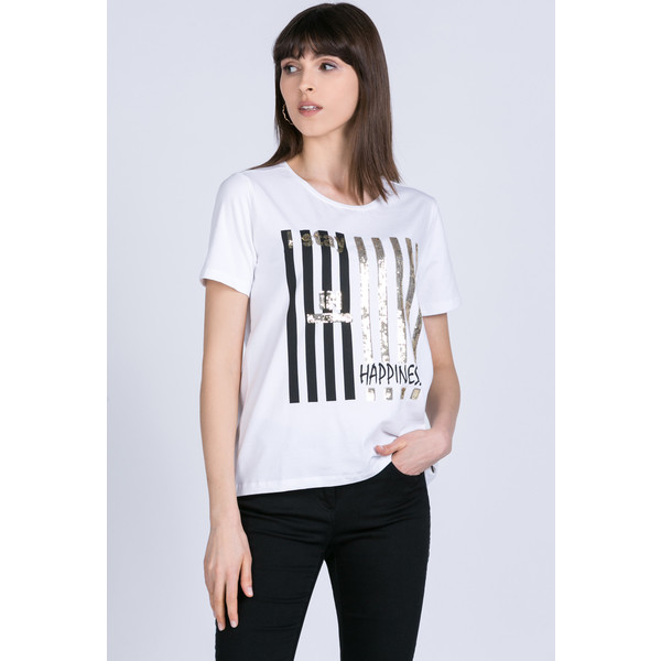 Monnari T-shirt z oryginalnym panelem 20L-TSH0543-K000