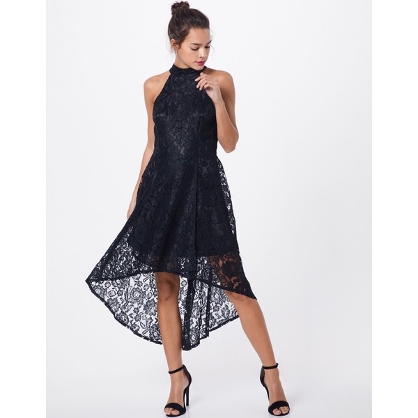 Mela London Suknia wieczorowa 'LACE HALTER HIGH LOW DRESS' MLD0134001000005