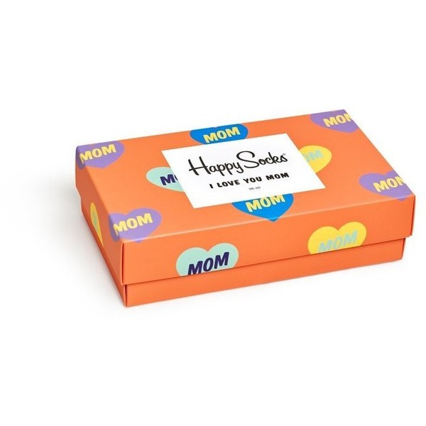 HAPPY SOCKS Giftbox I LOVE YOU MOM (3-pak) skarpetki Happy Socks XMOT08-7300