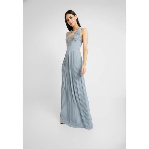 TFNC Tall MADALINE MAXI Suknia balowa grey blue TFA21C01B