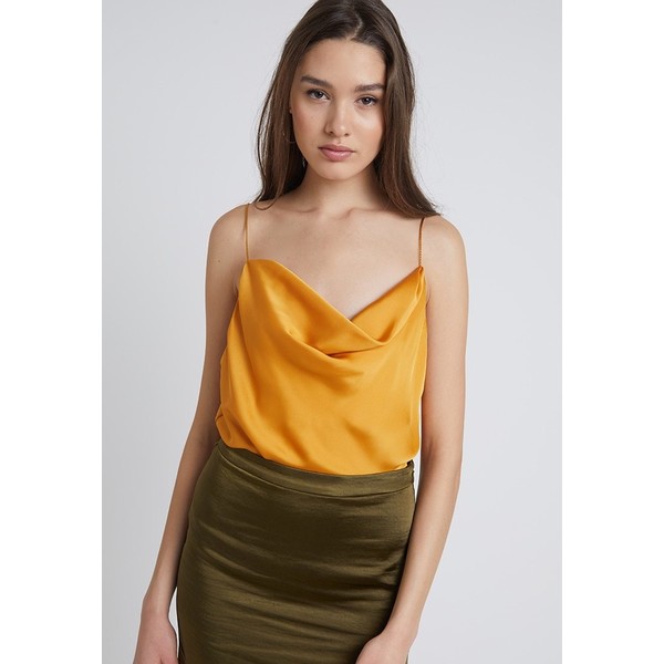 New Look JODIE WRAP CAMI Top mustard NL021E0US
