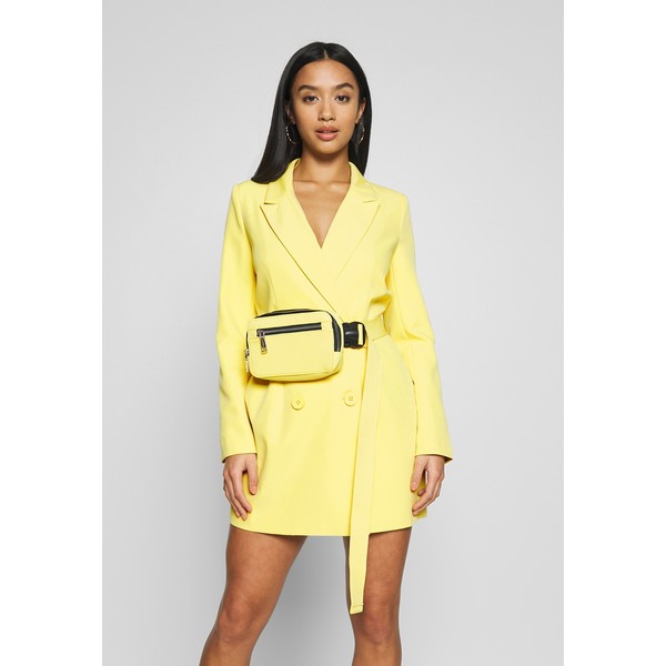 Missguided Petite DRESS AND BUMBAG CODE CREATE Sukienka letnia yellow M0V21C09C
