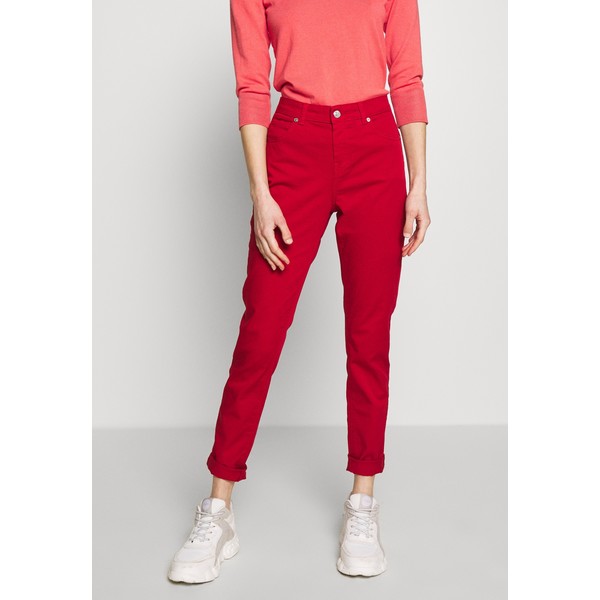 Benetton TROUSERS Jeansy Skinny Fit red 4BE21A090