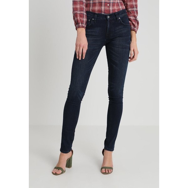 Nudie Jeans TIGHT TERRY Jeansy Slim Fit worn indigo NU221N01U