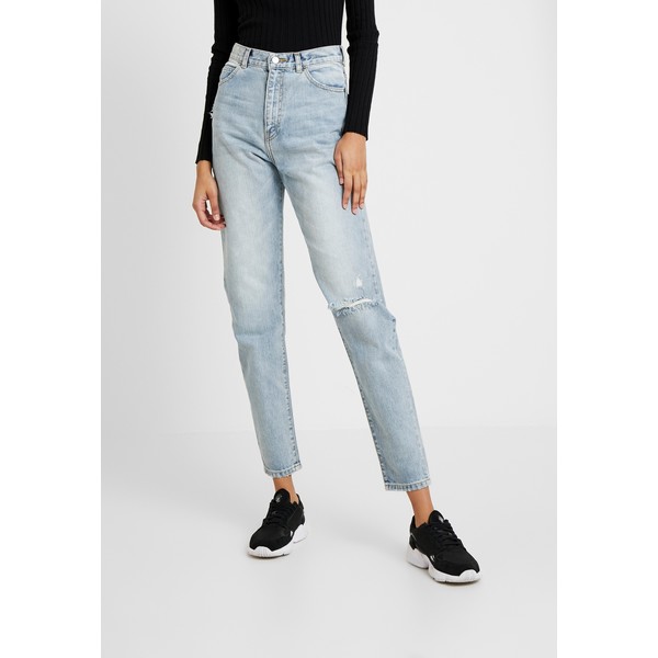 Dr.Denim Tall NORA Jeansy Relaxed Fit downtown ripped blue DRD21N00E