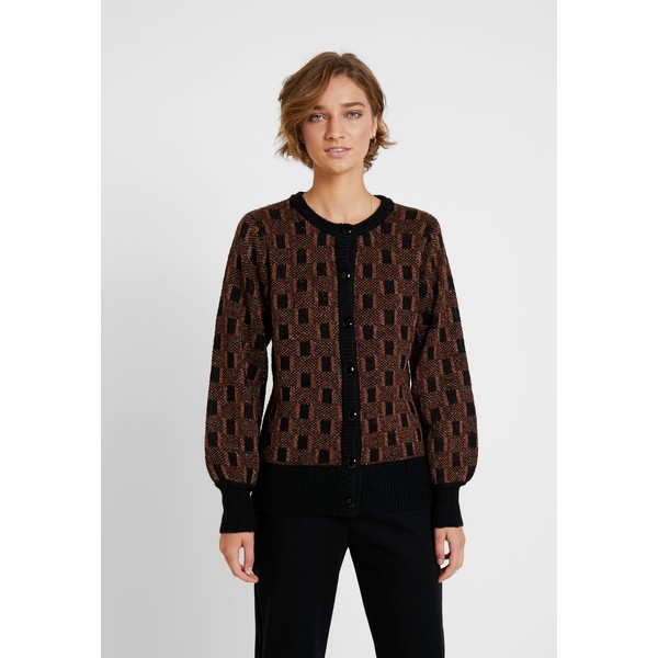 Kaffe KAMITZY CARDIGAN Kardigan brown KA321I09J