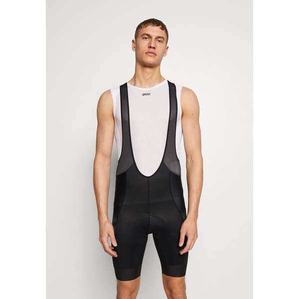 POC PURE BIB SHORTS Legginsy uranium black/uranium black PX842K001