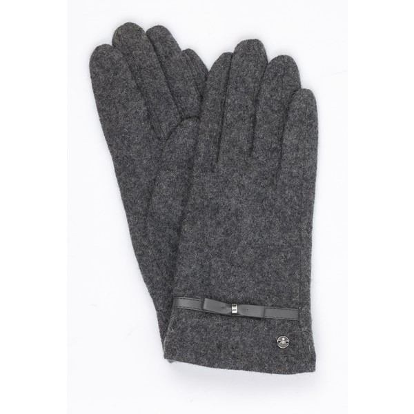 Monnari Wełniane rękawiczki z kokardką 19J-GLV0620-K019