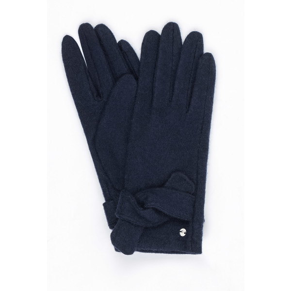 Monnari Wełniane rękawiczki z wiązaniem 19J-GLV0510-K013