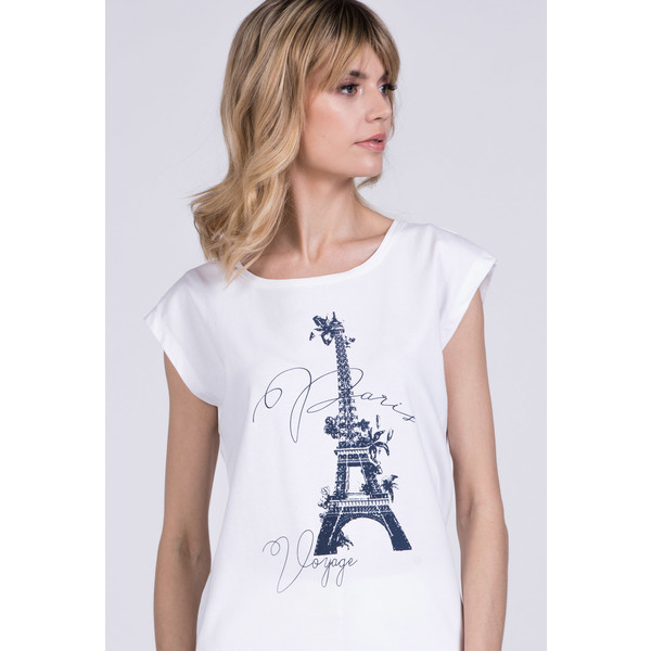 Monnari T-shirt z motywem Wieży Eiffla 20L-TSH1398-K000