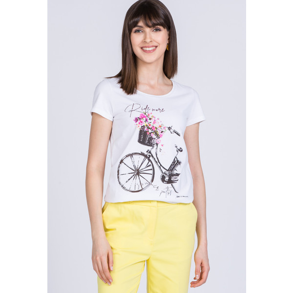 Monnari T-shirt z motywem roweru 20L-TSH1305-K000