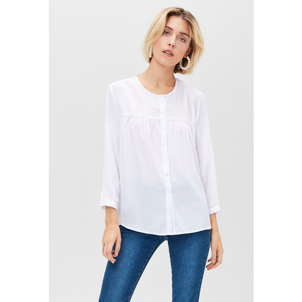 Monnari Zwiewna bluzka koszulowa FEM-20W-SHR65141-K00X