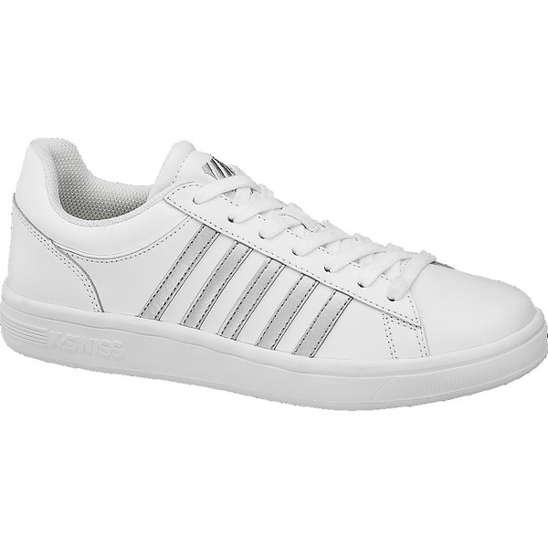 biało-srebrne sneakersy damskie k-swiss 18201951