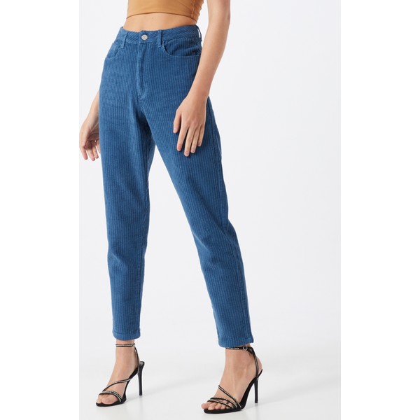 Missguided Jeansy 'RIOT HIGH RISE JUMBO CORD MOM JEAN PETROL CO ORD BLUE' MGD0626001000001