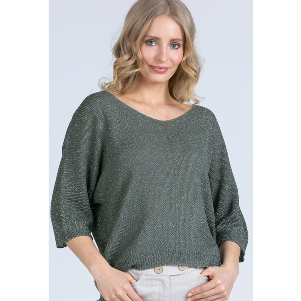Monnari Oversizowy gładki sweter 20W-QNS0370-K008