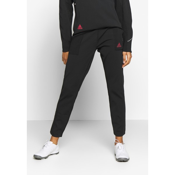 adidas Golf Spodnie materiałowe black TA441E00Y