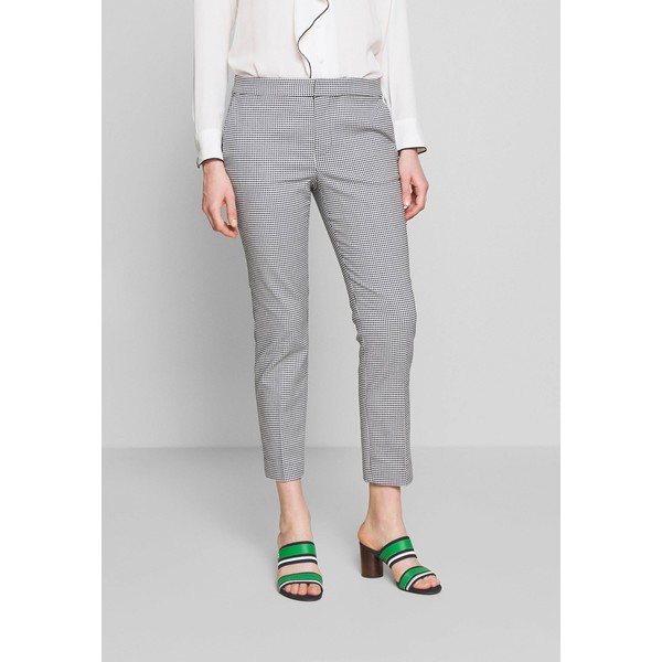 Lauren Ralph Lauren STRETCH PANT Spodnie materiałowe black/white L4221A05A