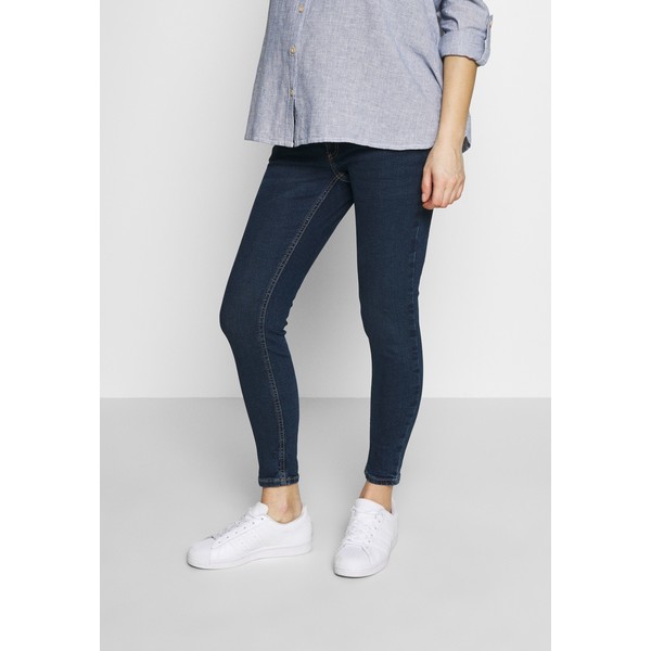 Topshop Maternity JAMIE CLEAN Jeansy Skinny Fit indigo T0I29A01M