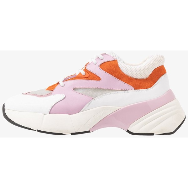 Pinko MAGGIORANA Sneakersy niskie bianco/rosa/arancio P6911A018