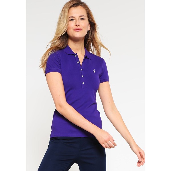 Polo Ralph Lauren JULIE SHORT SLEEVE SLIM FIT Koszulka polo chalet purple PO221D008