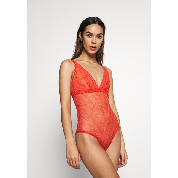 LOU Lingerie BELLE ILLUSION Body corail L2B81S002