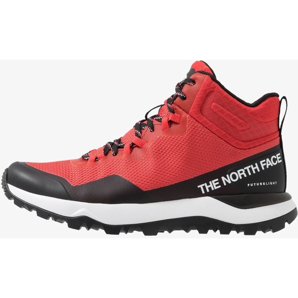 The North Face WOMEN’S ACTIVIST MID FUTURELIGHT Obuwie hikingowe cayenne red/black TH341A04T