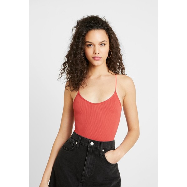 BDG Urban Outfitters SEAMLESS BUNGEE BODYSUIT Top cranberry QX721D00K