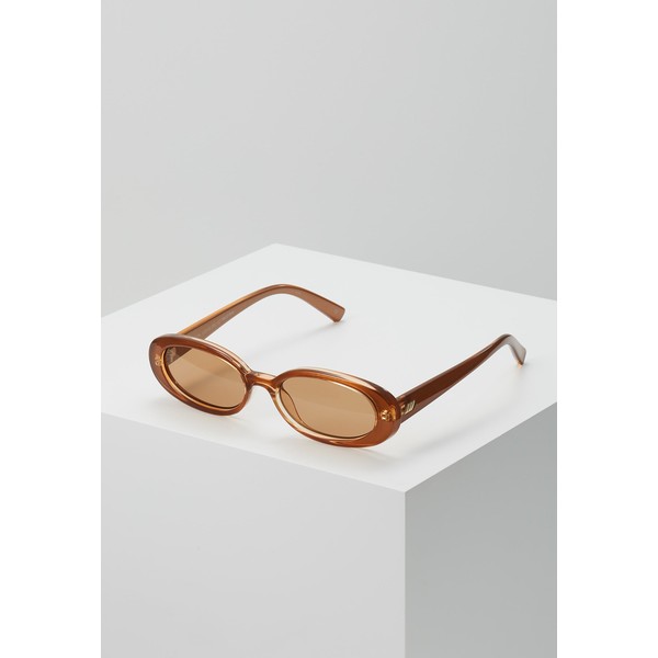 Le Specs OUTTA LOVE Okulary przeciwsłoneczne tan LS151K02E