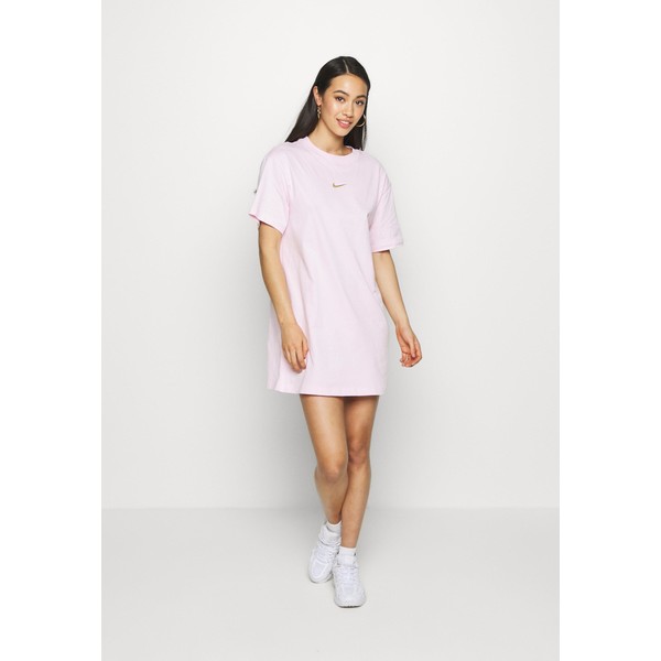 Nike Sportswear DRESS Sukienka z dżerseju pink foam NI121C01Z