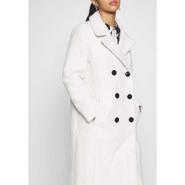 Dorothy Perkins Petite CREAM BOUCLE COAT Płaszcz wełniany /Płaszcz klasyczny cream DP721U01O
