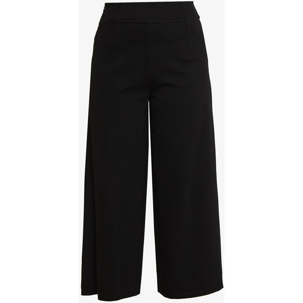 Noisy May NMBALE LOOSE CULOTTE PANT Spodnie materiałowe black NM321A086