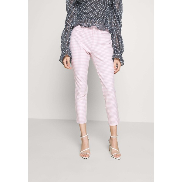 GAP Petite ANKLE BISTRETCH Spodnie materiałowe pink gingham GAG21A005