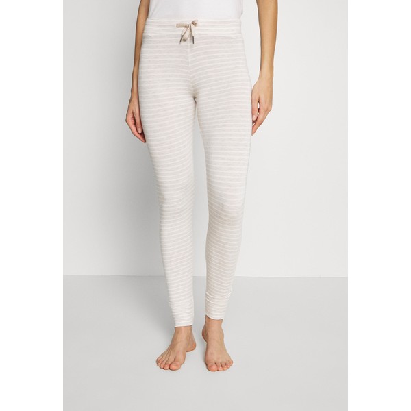 Marks & Spencer London FLEXI STRIPE REGULAR Spodnie od piżamy offwhite QM481O00E
