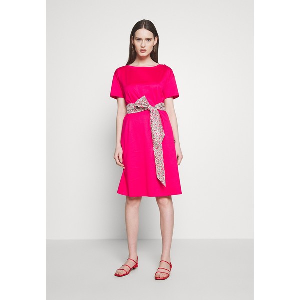WEEKEND MaxMara BORNEO Sukienka z dżerseju shocking pink MW721C068