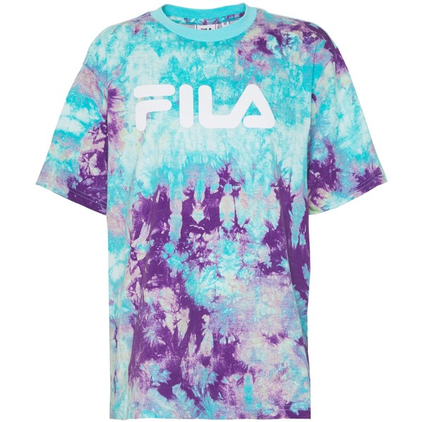 Fila Petite PURE T-shirt z nadrukiem lilac batik allover FID21D011