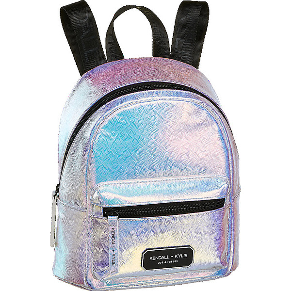 srebrno-fioletowy mini plecak damski Kendall + Kylie 41062220