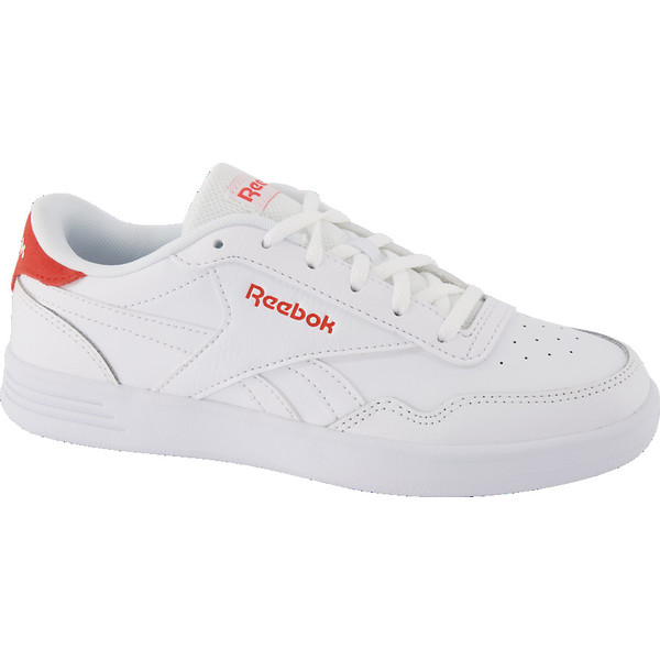 białe sneakersy damskie Reebok Royal Techque T z czerwonym logo 18202745